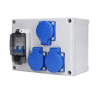 Prise de courant étanche, prise murale 200-250V 3 positions large utilisation pour intérieur pour extérieur