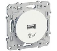 Prise de courant faible - RJ45 - Blanc - Odace SCHNEIDER