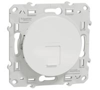Prise RJ45 Multimedia Grade 3 Blanc