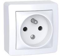 Schneider Electric - Prise de courant forte Alréa - double 2P+T complète 16 A