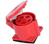 Prise de courant industrielle triphasée, prise de courant industrielle étanche IP44 connecteur industriel pour stationner pour centrale électrique