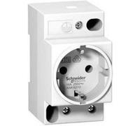 Prise de courant modulaire - 16 A - 2P+T - standard allemand - Acti9 - 250 V Blanc G