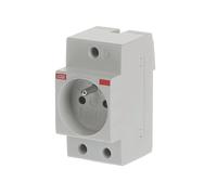 ABB Prise modulaire M1174 2 pôles + terre 250 V 16 A IP20