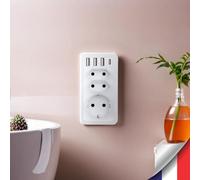 Prise de Courant Murale caméra cachée IP WiFi détection de Mouvement écoute à Distance 128Go