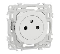 Prise de courant - SCHNEIDER - S925052 - 2P+T - 16A/250V - Affleurante