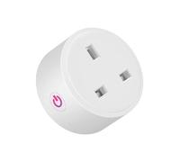 Prise de courant Wifi intelligente EU/US/UK, avec moniteur d'alimentation, fonctionne sans fil, pour maison connectée