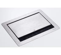 Prise de Cuisine Fliptop 3-fach Inox Prise Encastrée Cuisine Bureau
