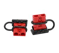 Prise de déconnexion à connexion rapide de la batterie, kit de connecteur de treuil efficace 50A 12-36VDC durable pour les onduleurs