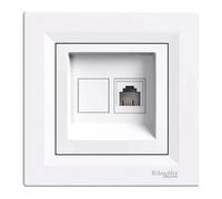 Prise de données Schneider Electric EPH4300121 Asfora blanc