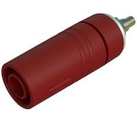 Prise de laboratoire de sécurité SAB 2640 LK au Ø de la broche: 4 mm Hirschmann Test & Measurement SAB 2640 LK Au 972358701 rouge