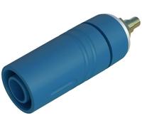 Prise de laboratoire de sécurité SAB 2640 LK au Ø de la broche: 4 mm Hirschmann Test & Measurement SAB 2640 LK Au 972358702 bleu