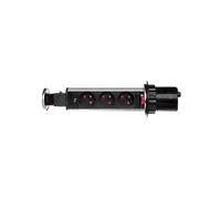 prise de meuble fi6cm, 3x250V AC extensible en OR-AE-1348