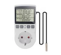 Prise de minuterie numérique KT3100, 230V, 16a, Thermostat de synchronisation, contrôleur thermique Programmable, tapis chauffant, coussin chauffant (Color : US Heating pad)