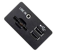 Prise de port USB AUX Compatible Avec Ford Pour S-MAX Pour Galaxy 2015 2016 2017 2018 2019 2020 2021 2022 2023 2024 Lecteur Audio Prise USB EM2T14F014AB