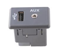 Prise de port USB AUX Compatible Avec Nissan Pour Altima Pour Murano 2015 2016 2017 2018 Port De Prise AUX De Voiture Remplacement Du Panneau D'interface USB 28023-5AA0A