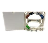 Prise de raccordement AP/UP 5 broches Blanc pur