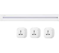 Prise De Rail Mobile, Rail Coulissant 0,4/0,6/0,8/1/1,2/1,5 M, Conception étanche Aux éclaboussures, Prise électrique Ultra-Mince pour La Cuisine, C, 60CM