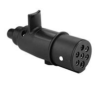 Prise de remorque 24V 7 Broches, connecteur de Faisceau de câbles Adaptateur Type N pour Feux de Caravane, Camion, remorque