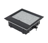 Prise de réservoir de sol, boîte de prises encastrée, 4/6/8 compartiments, prises de terre, prises encastrées, inserts optionnels à monter soi-même (moyen)