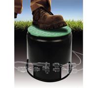 Prise de sol à encastrer Heitronic 21035 noir, vert