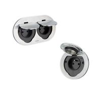Protec - Prise de sol simple + double IP55 16A - 2P+T - métal brossé - Initiale