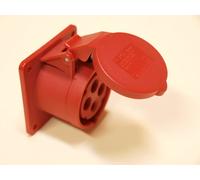Prise de table droite TWIST 32A 400V 3P+Z 75x75mm 324-6f7