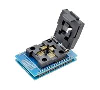 Prise de test TQFP44 vers DIP40 Programmation Burning Seat pour plusieurs puces de série ATmega facile à utiliser efficace