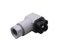 Prise d'électrovanne G4W1F - Connecteur d'alimentation série G, 50 V AC/DC, 6 A, amovible sur site, classé IP65, conception coudée(5pcs)