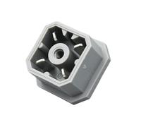 Prise d'électrovanne mâle G30A3N à 4 broches, connecteur d'alimentation industriel rectangulaire compact, gris, 250 V AC/DC, classé IP65(1PCS)