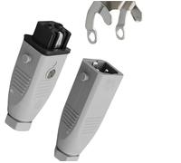 Prise d'électrovanne STAS2-connecteur de câble 2 + PE, 250VAC/DC, 16A/10A, Compatible avec les modèles STAK2/STASI2 1 pièces(STAK 2-Female Plug)