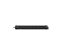 Prise D'Extension Brennenstuhl 8 Voies Noire 3M