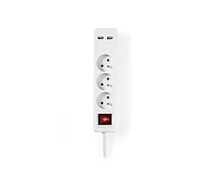 Prise d'extension | | EXSO315UESWT |Blanc