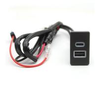 Prise d'interface USB AUX pour Voiture, pour Prise USB de Console, pour Paladin PD Fast Adaptateur de Prise d'interface Double Port QC30