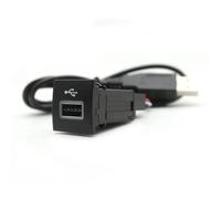 Prise d'interface USB AUX pour Voiture, pour Prise USB de Console, pour VW, pour Golf 6, pour Adaptateur d'entrée QC30, pour Interface de Prise Audio pour clé USB