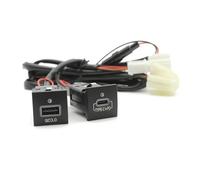 Prise d'interface USB AUX pour Voiture, pour VW, pour Golf 6, pour 5, pour modèles 2006-2012 Adaptateur Secteur USB Rapide 12 V/24 V, pour QC30 PD, pour Type