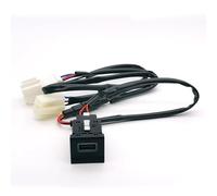 Prise d'interface USB AUX pour Voiture, pour VW, pour Polo 2014-2018 (1 pièce), pour Prise d'interface USB QC30, pour Bouton Adaptateur Rapide 12V/24V