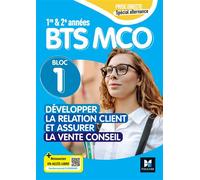 Prise directe - Bloc 1 Développer la relation client - BTS MCO 2026 - Livre élève - Joëlle Stokkermans - Foucher - broché - Scolaire / Universitaire