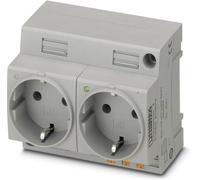 Prise double Phoenix Contact EO-CF/PT/LED/DUO 804049 1 pc(s)