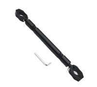 Prise du guidon à moto - barre d'équilibre en aluminium de 22 mm, tige de renforcement modifiée, transversale en réglable | Barre de stabilisateur de moto robuste avec support de montage