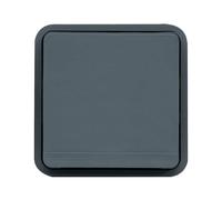 Prise électrique 2P+T associable 14A IP55 Gris Cubyko PC 2P+T - HAGER WNA100