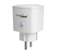 Prise électrique Intelligente WiFi Compatible Google Home GreenBlue GB720 F