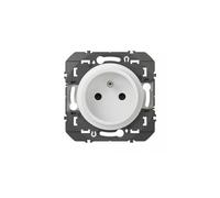 Legrand Prise de courant Easyréno Dooxie 600328 2P+T 16A faible profondeur finition blanc