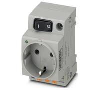 Prise électrique Phoenix Contact EO-CF/PT/LED/S gris (L x l x H) 58.9 x 45 x 75 mm