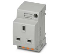 Prise électrique Phoenix Contact EO-G/PT/SH gris (L x l x H) 60 x 45 x 75 mm
