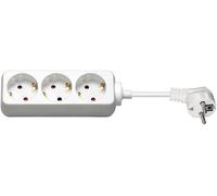 MicroConnect Prise de courant Schuko 3 voies avec câble 5m - Conforme CE RoHS, protection enfant