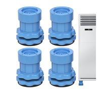 Prise en charge de la machine à laver anti-vibrations - 4 pièces double couche pour machine à laver - Sèche-linge - Support de séchage avec niveau de réservoir - Convient à toutes les graisses de