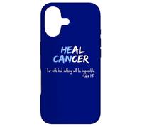Prise en Charge de la Sensibilisation au Cancer/de la Foi Coque pour iPhone 17