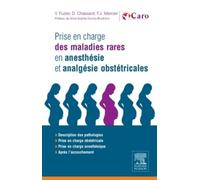 Prise En Charge Des Maladies Rares En Anesthésie Et Analgésie Obstétricales