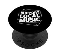 Prise en Charge du Groupe de Musique Locale Musique en Direct, Musique Locale PopSockets PopGrip Adhésif