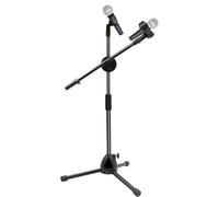 Prise en charge du microphone: bureau portable, bras flexible, base de clip, stabilisateur de microphone de table | support de pour la production de musique, chanson, transmissions